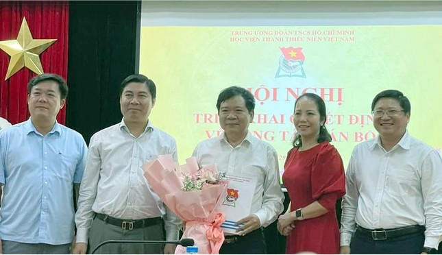 Ban Bí thư T.Ư Đoàn bổ nhiệm tân Phó Giám đốc Học viện Thanh thiếu niên Việt Nam ảnh 1