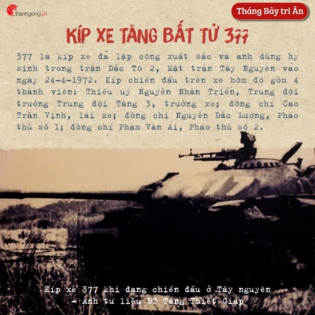 Tháng Bảy tri ân: Những kỷ vật từ kíp xe tăng bất tử 377 tái hiện một thời hoa lửa ảnh 3