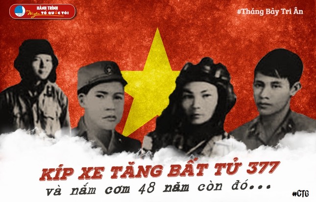 Tháng Bảy tri ân: Những kỷ vật từ kíp xe tăng bất tử 377 tái hiện một thời hoa lửa ảnh 1