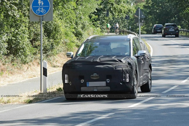 Hyundai Ioniq 7 lộ ảnh chạy thử nghiệm ảnh 1