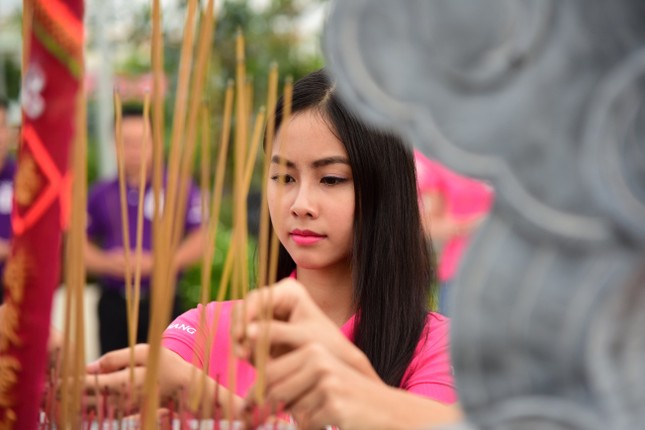 Thí sinh HHVN 2014 khu vực phía Nam về nguồn ảnh 4