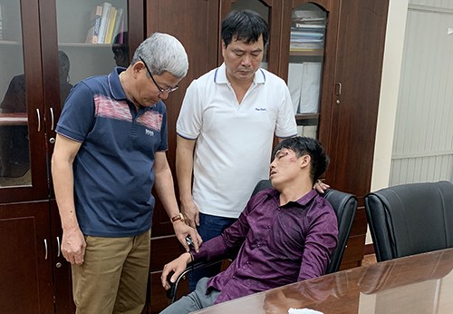 Sếp hình sự cải trang quật ngã nghi can cướp trạm thu phí Long Thành ảnh 1