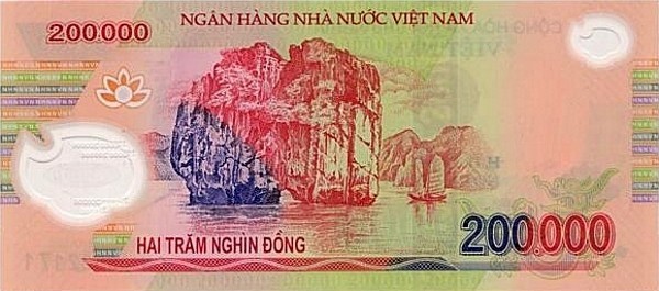 Hình ảnh trên tiền 200.000 đồng là hòn nào sau đây thuộc Vịnh Hạ Long (Quảng Ninh)?