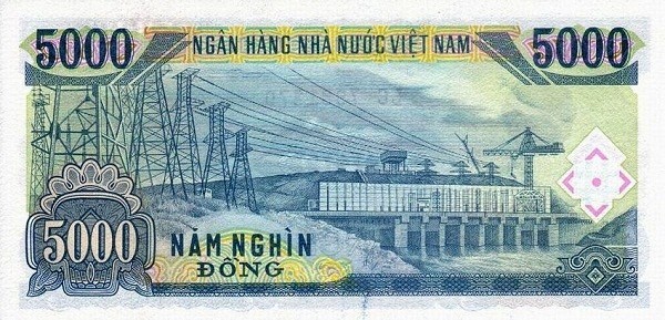 Nhà máy thủy điện nào được in lên đồng tiền 5.000 đồng?