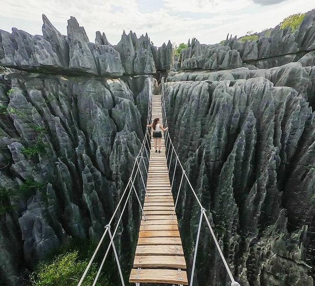Thắng cảnh nào ở Madagascar được công nhận là Di sản UNESCO?