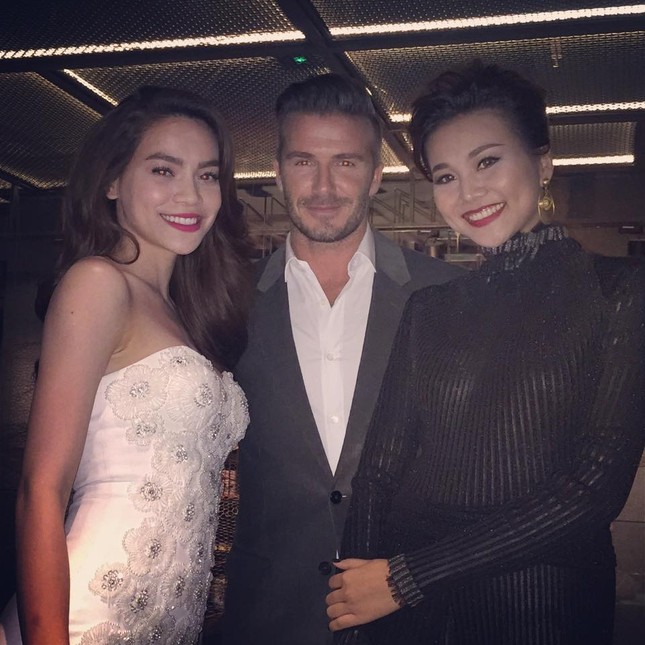 Hà Hồ, Thanh Hằng gợi cảm dự tiệc cùng David Beckham ảnh 6
