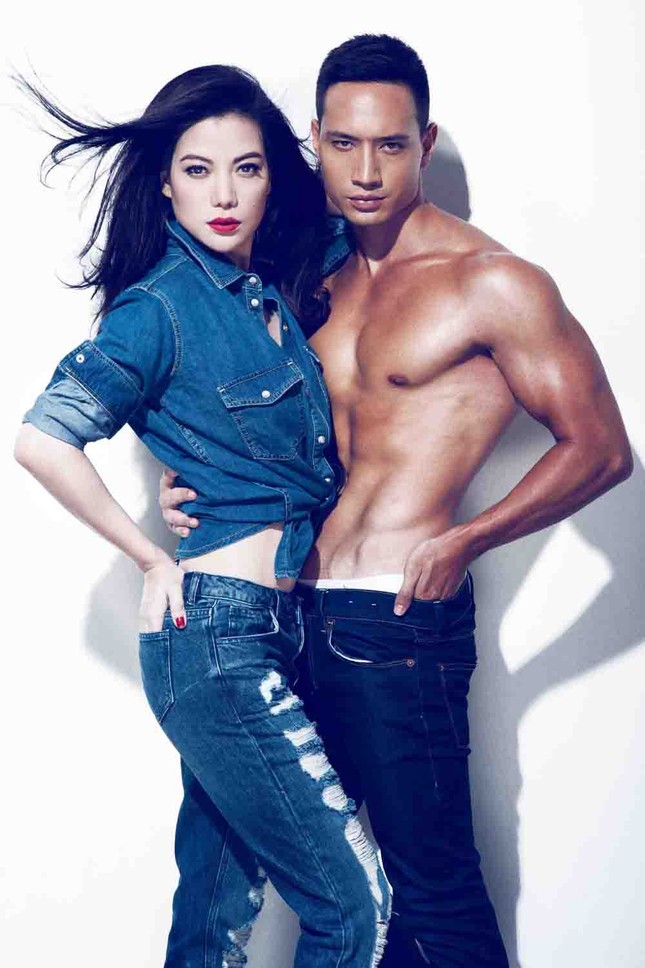 Trương Ngọc Ánh tình tứ bên bạn diễn 'bán nude' ảnh 4