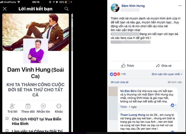 Mr. Đàm lại nổi khùng vì có kẻ tiếp tục mạo danh dụ fans chơi tiền ảo ảnh 1