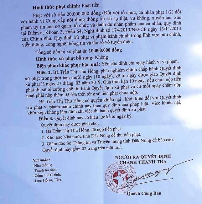 Phạt 10 triệu đồng người tung tin sai sự thật về dịch lợn ảnh 1