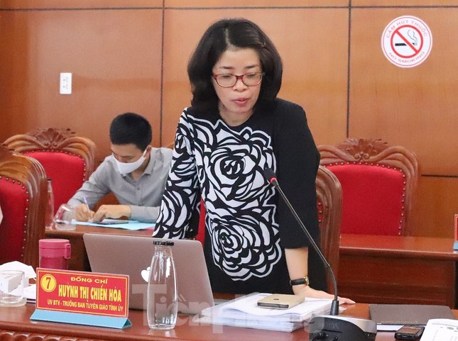 Bên trong phòng tuyển chọn bí thư huyện ủy ảnh 16