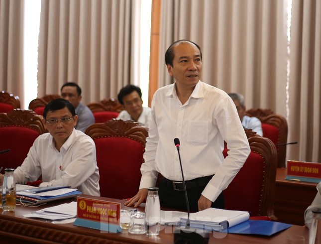 Bên trong phòng tuyển chọn bí thư huyện ủy ảnh 7