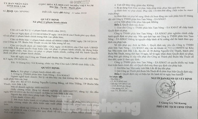 Phân bón trái phép tái xuất ở Đắk Lắk: Thành lập đoàn đi kiểm tra ảnh 1
