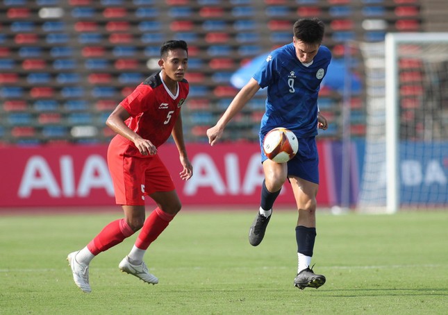 Trực tiếp SEA Games 32: U22 Indonesia vs U22 Philippines 1-0 (H2): Chờ Indonesia có thêm bàn thắng ảnh 1