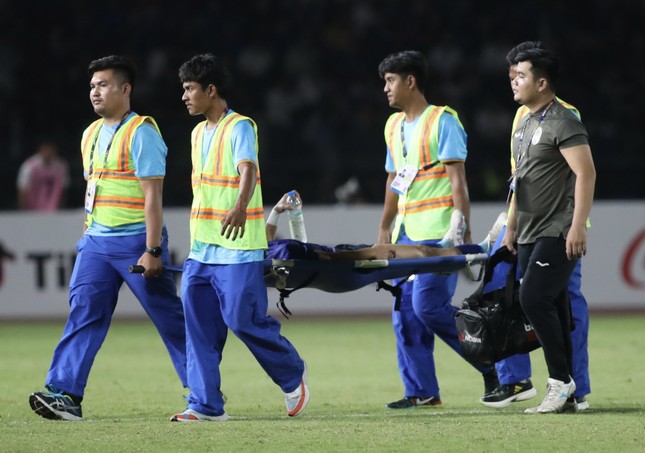 Trực tiếp U22 Campuchia vs U22 Philippines 1-0 (H2): Trận đấu rất nóng với va chạm của hai đội - Ảnh 1.