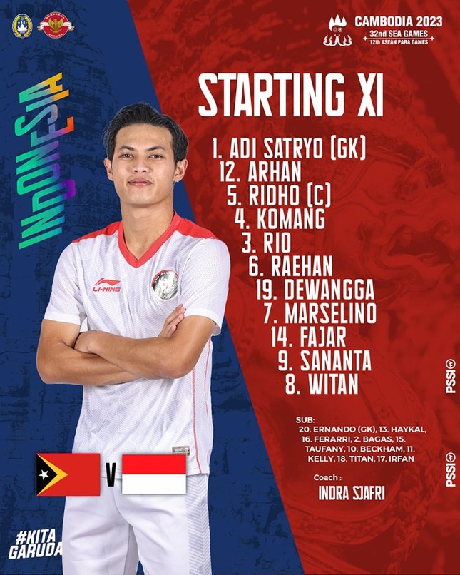 Trực tiếp U22 Indonesia vs U22 Timor Leste, 16h ngày 7/5: Tìm vé vào bán kết - Ảnh 1.