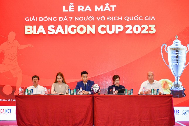 Ra mắt Giải bóng đá 7 người Vô địch Quốc gia 2023: Tiếp tục lan tỏa, vươn tầm quốc tế ảnh 1