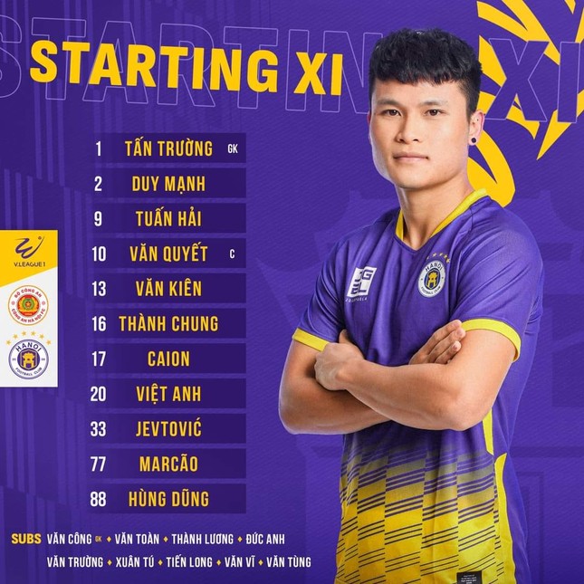 Đánh bại CLB Hà Nội, CAHN chiếm ngôi đầu V-League ảnh 11