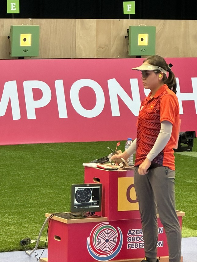 Xạ thủ trẻ Trịnh Thu Vinh giành vé dự Olympic 2024 ảnh 3