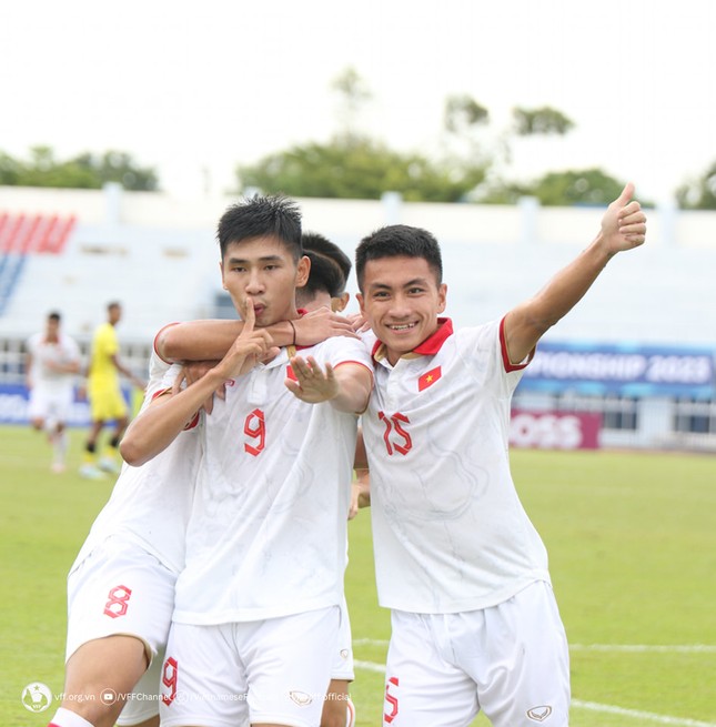 U23 Việt Nam vào chung kết giải Đông Nam Á sau trận thắng đậm Malaysia ảnh 14