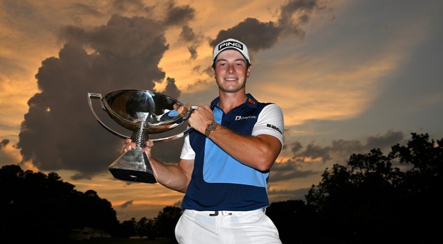 Viktor Hovland thắng Tour Championship, giành danh hiệu FedEx Cup 2023 ảnh 1