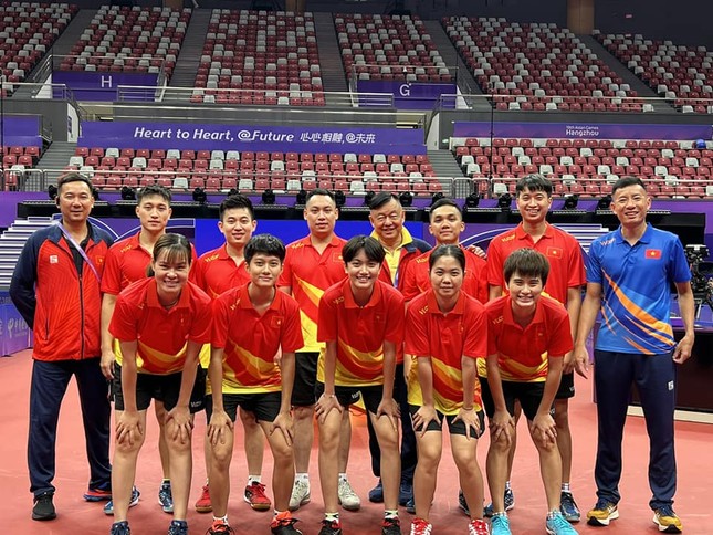 Lịch thi đấu của thể thao Việt Nam tại Asiad 19 ngày 23/9: Bóng bàn Việt Nam quyết đấu ngày khai mạc ảnh 1