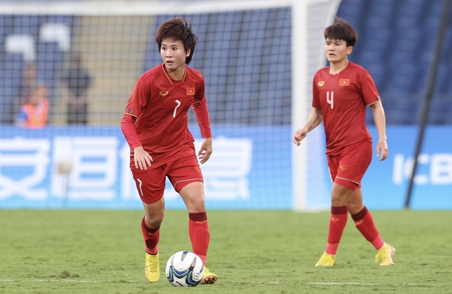 Đánh bại tuyển nữ Nepal 2-0, tuyển nữ Việt Nam có khởi đầu tốt tại Asiad 19 ảnh 10