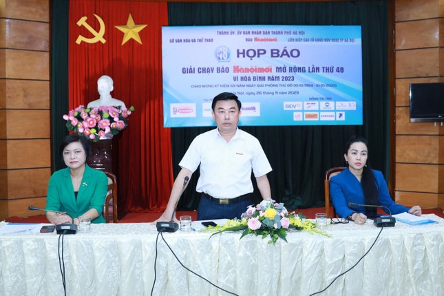Chung kết Giải chạy Báo Hànộimới năm 2023 thu hút hơn 1.500 vận động viên tham dự ảnh 1