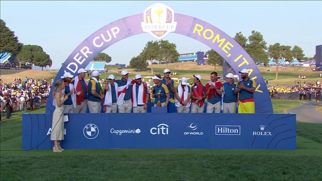 Tạo nên ngày cuối kịch tính, Hoa Kỳ vẫn không thể ngăn châu Âu thắng Ryder Cup 2023 ảnh 5