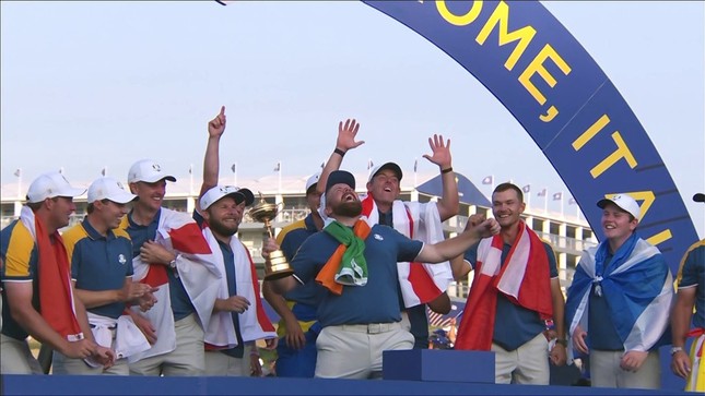 Tạo nên ngày cuối kịch tính, Hoa Kỳ vẫn không thể ngăn châu Âu thắng Ryder Cup 2023 ảnh 6