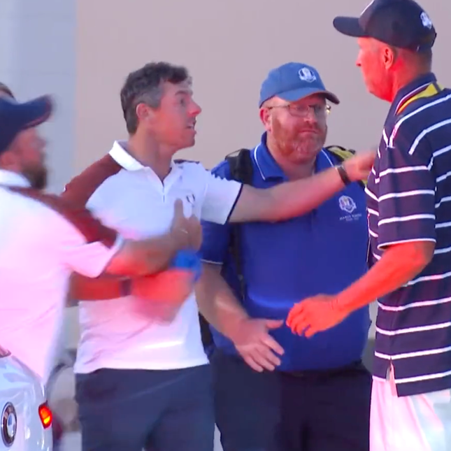 Trước ngày cuối Ryder Cup 2023, Rory McIlroy giận dữ, làm loạn bãi đậu xe ảnh 1