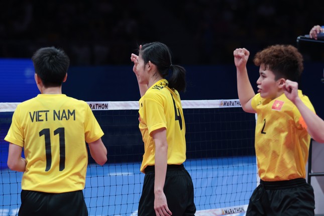 Bóng chuyền nữ vào bán kết Asiad 19 ảnh 28
