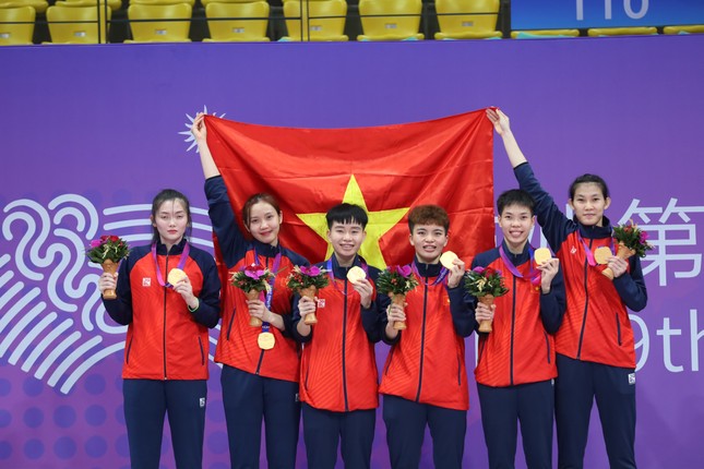 Bóng chuyền nữ vào bán kết Asiad 19 ảnh 11