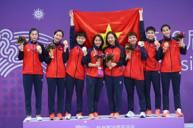 Bóng chuyền nữ vào bán kết Asiad 19 ảnh 10