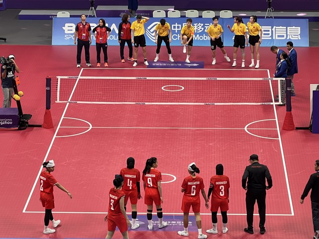 Bóng chuyền nữ vào bán kết Asiad 19 ảnh 40
