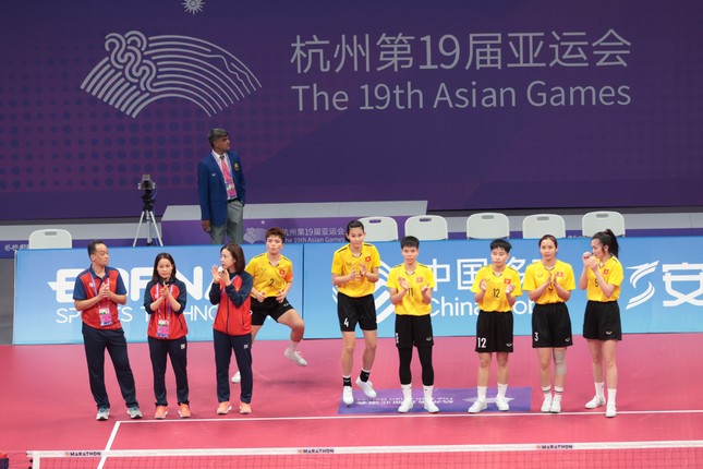 Bóng chuyền nữ vào bán kết Asiad 19 ảnh 38