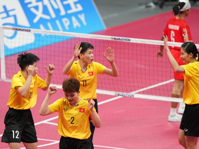 Bóng chuyền nữ vào bán kết Asiad 19 ảnh 21
