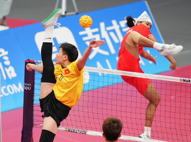 Bóng chuyền nữ vào bán kết Asiad 19 ảnh 23