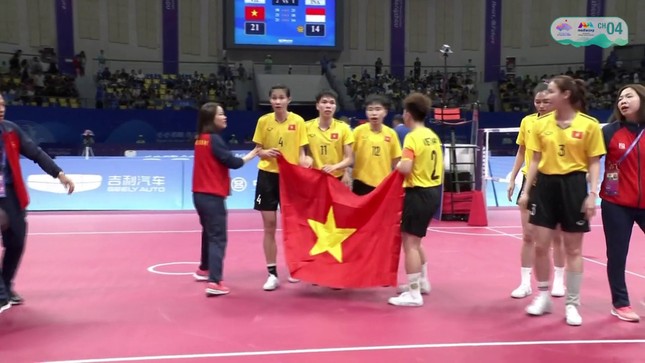 Bóng chuyền nữ vào bán kết Asiad 19 ảnh 27