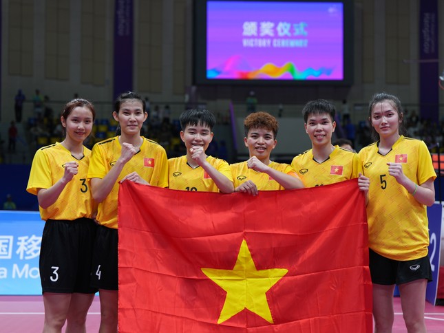 Bóng chuyền nữ vào bán kết Asiad 19 ảnh 16