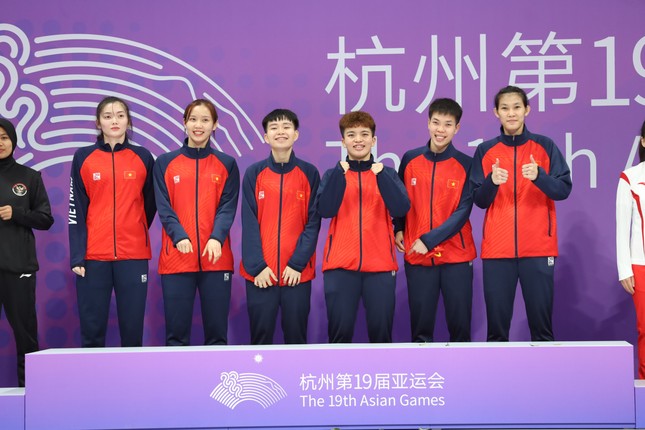 Bóng chuyền nữ vào bán kết Asiad 19 ảnh 13