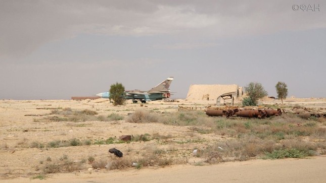 Nga công bố hình ảnh độc quyền vụ Israel không kích căn cứ Syria ảnh 2