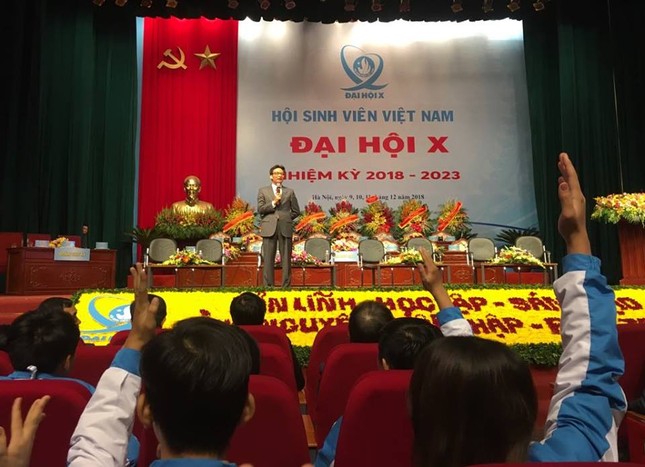 Phó Thủ tướng Vũ Đức Đam đối thoại với đại biểu Hội Sinh viên ảnh 36