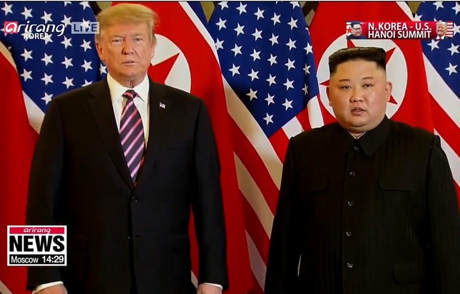 Bữa tối kết thúc, Tổng thống Trump và Chủ tịch Kim rời khách sạn Metropole ảnh 23