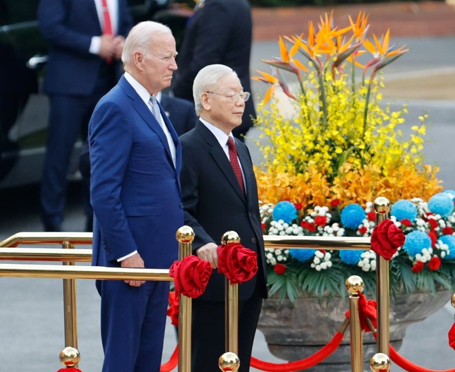Tổng thống Mỹ Joe Biden chính thức chuyến thăm hỏi cung cấp Nhà nước cho tới VN hình họa 2