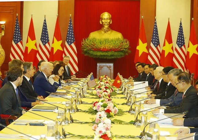 Tổng thống Mỹ Joe Biden chính thức chuyến thăm hỏi cung cấp Nhà nước cho tới VN hình họa 1