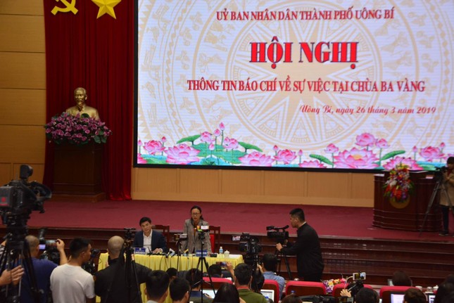 Đình chỉ mọi chức vụ của trụ trì chùa Ba Vàng, sám hối Đại Tăng ảnh 1