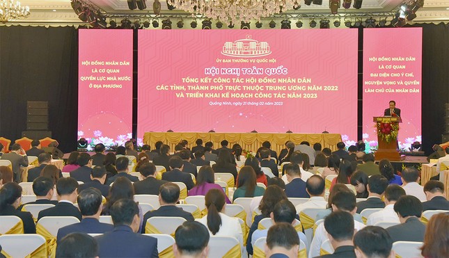 Chủ tịch Quốc hội chủ trì hội nghị tổng kết công tác HĐND các tỉnh, thành ảnh 4
