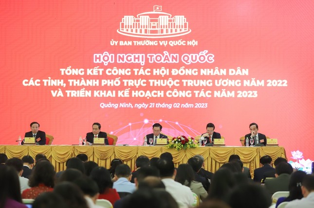 Chủ tịch Quốc hội chủ trì hội nghị tổng kết công tác HĐND các tỉnh, thành ảnh 1