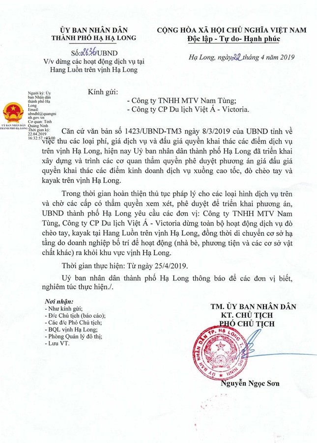 Chèo đò thu tiền tỷ trên vịnh Hạ Long: Chính quyền nói gì? ảnh 3