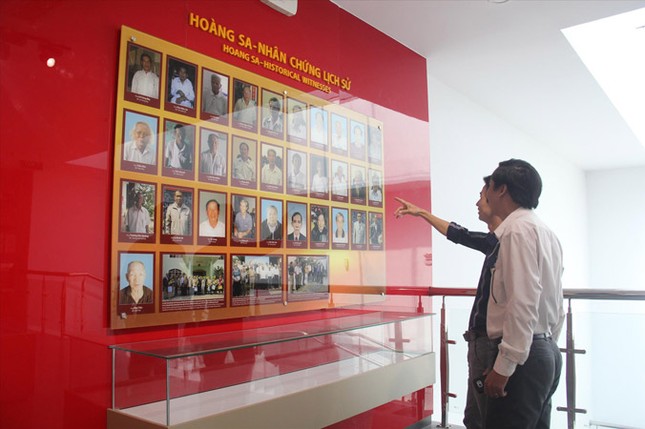 Rưng rưng nhà trưng bày Hoàng Sa ảnh 1